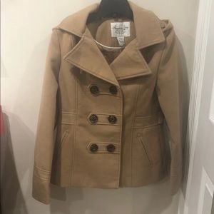 Very cute formal jacket with removable hood
